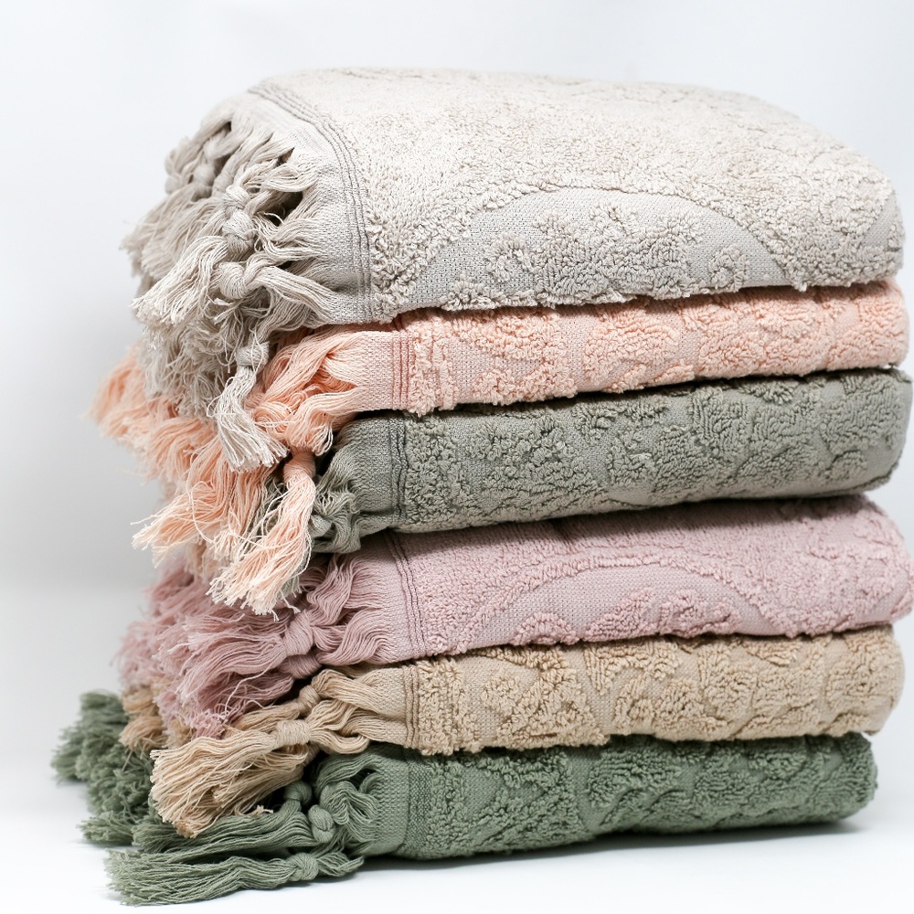 Cotton Hittite %100 Cotton Towel 6 pieces - Picture 6 of 6